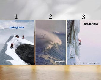 Patagonia Advertisement Vintage Poster