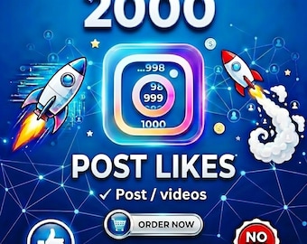Instagram Wachstums-Guide, Erhalte 2K Likes für Posts, Videos | Steigern Sie Ihre Werbetschaft
