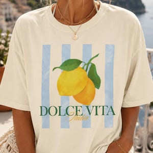 Dolce Vita comfort colors shirt, soft washed tee, relaxed fit