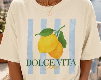 Dolce Vita Comfort Farben Shirt, weiches gewaschenes T-Shirt, entspannte Passform