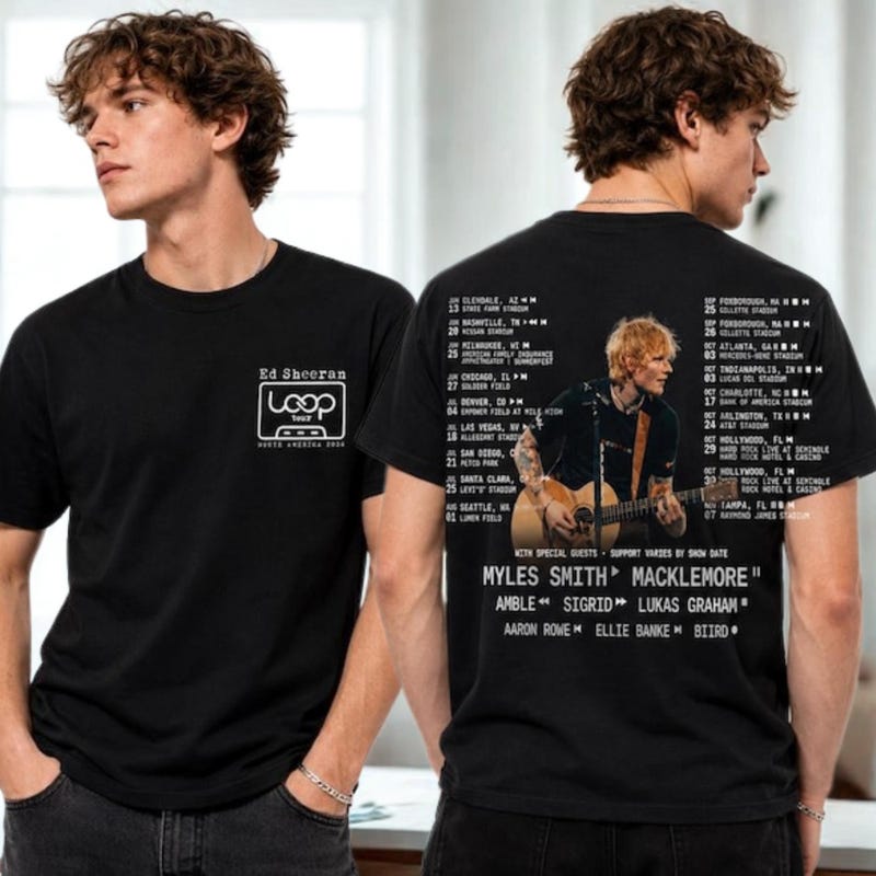 Loop Band March Ed Sheeran Loop Tour Merch - Etsy