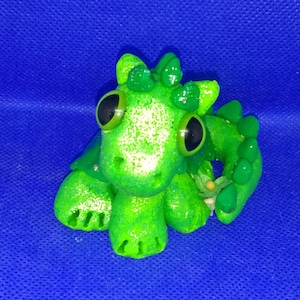 Dragon OOAK Cutie Critter Handmade Clay Sculpture