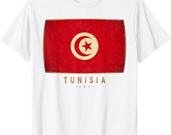 Tunisia Flag - Funny Tunisia Jersey for Men Women Kids T-Shirt