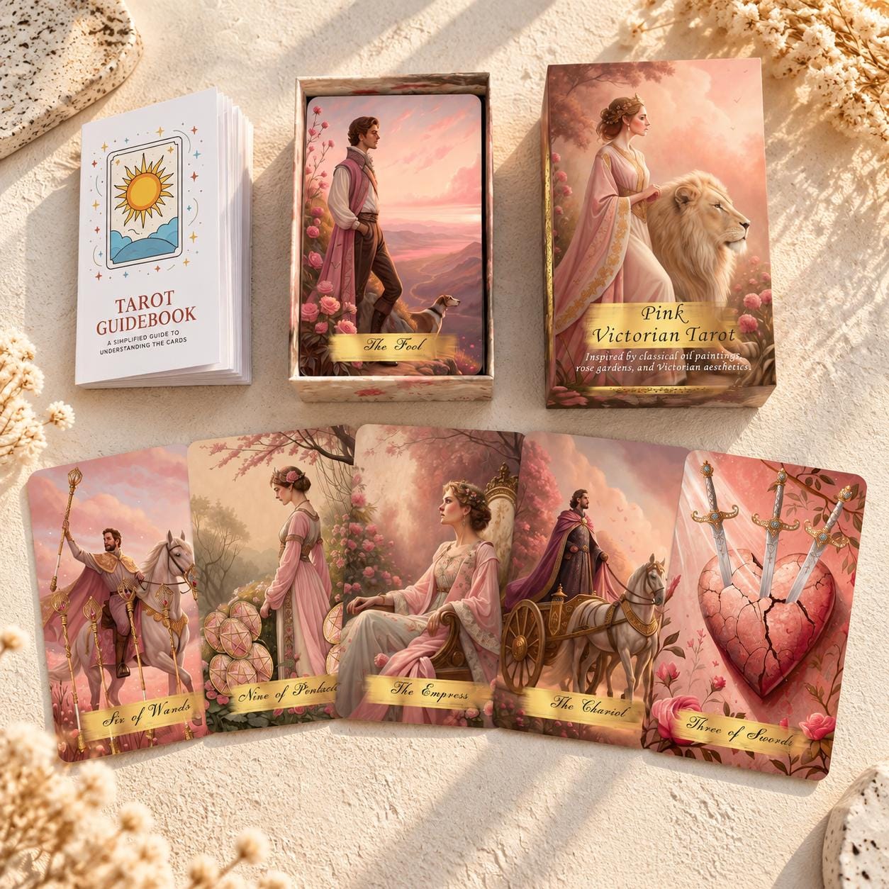 The Victorian Romantic Tarot Deck - Etsy