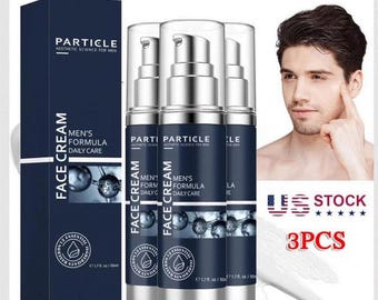Particle Men's Anti-Aging Face Cream – Daily Hydration Formula (Pack of 3)