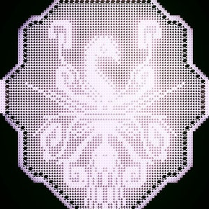 Filet Crochet pattern &#39;Phoenix&#39;, pdf, Instant Download.