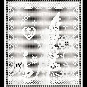 Filet Crochet Pattern PDF ~ A Fairytale