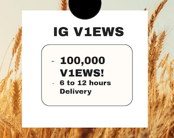 IG  100,000 Promotion View | Fast Delivery Social Media Engagement Tool