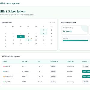 Budgetplanerare som webbapp