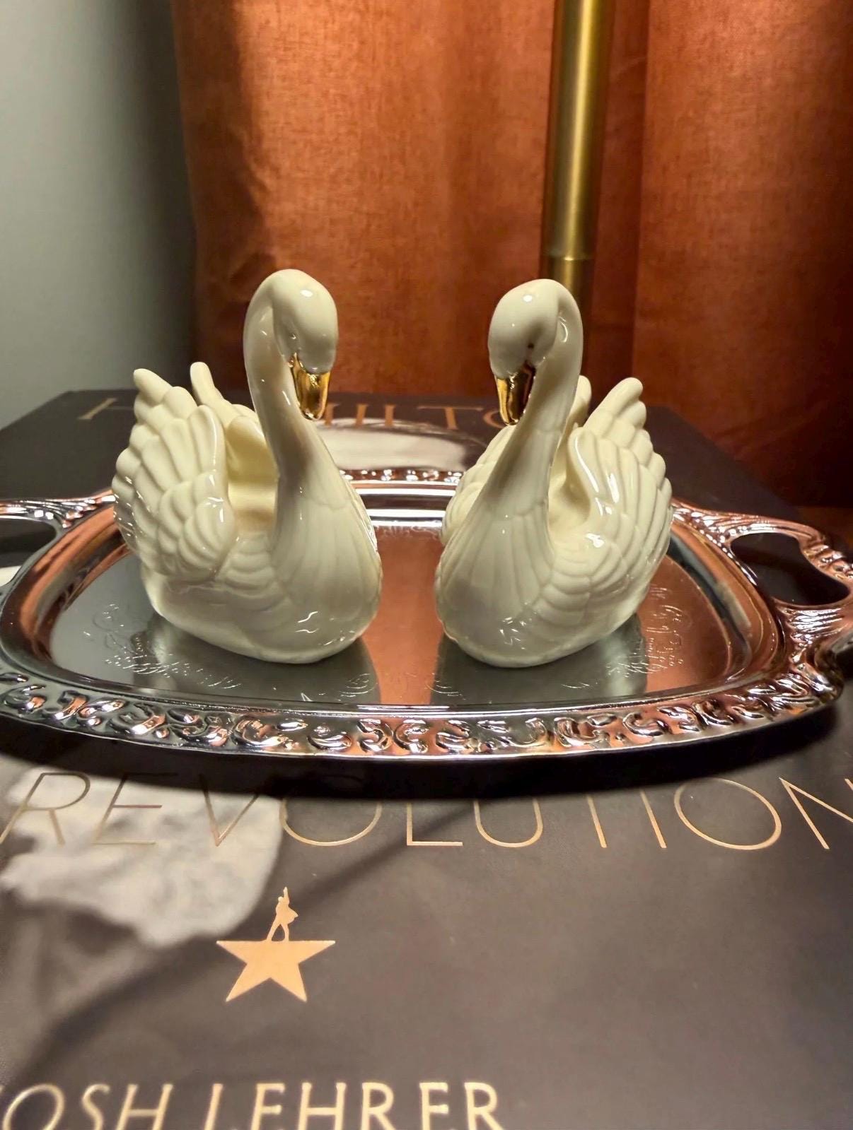 リリパットレーンTHE WHITE SWAN Vintage Swan Lenox - Etsy