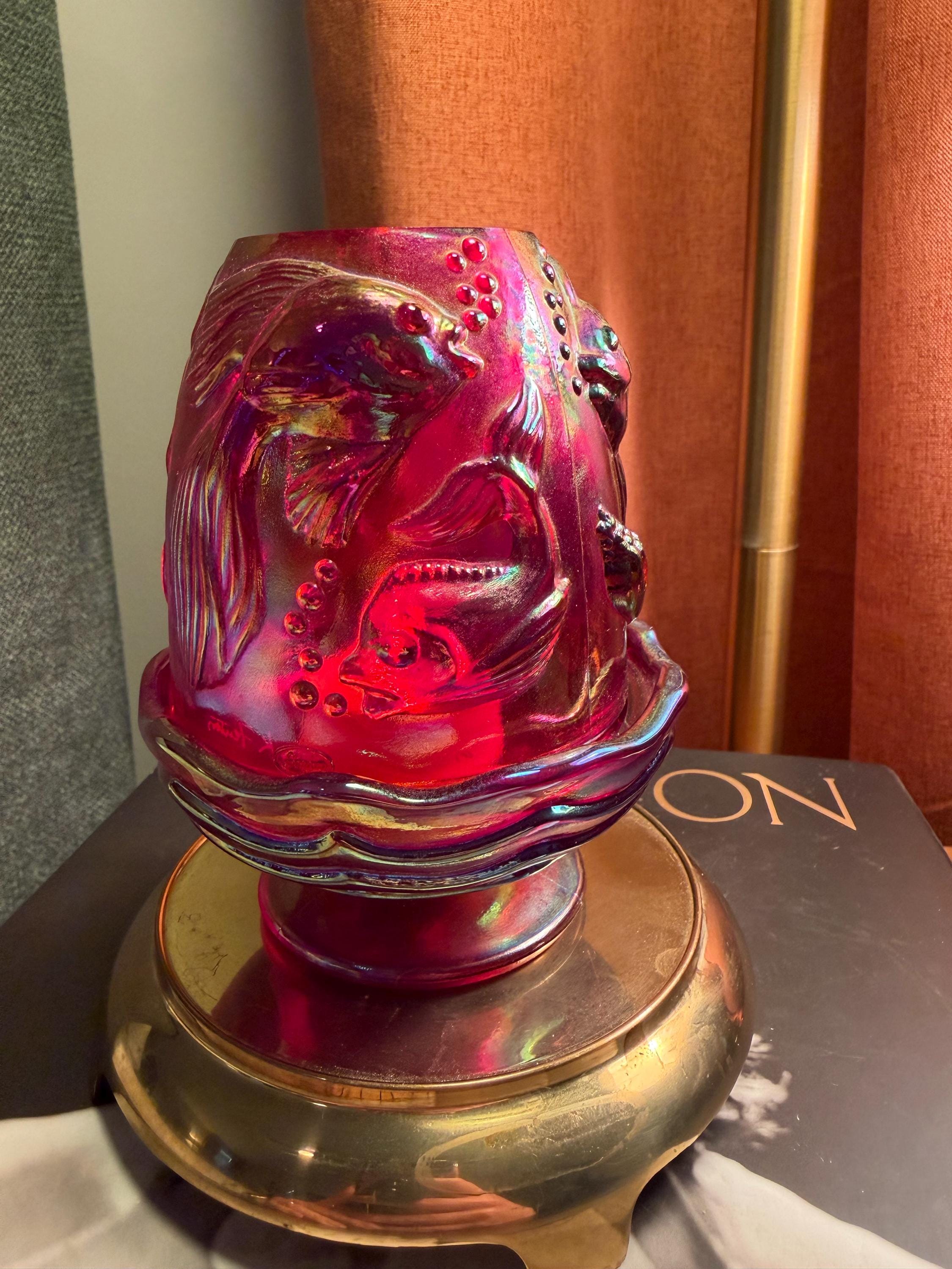 Rare Fenton Lamp - Etsy