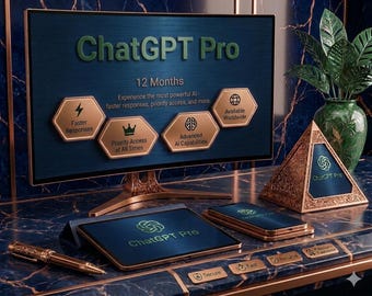 Chat GPT Pro - Suscripción de 12 meses incluida - Entrega rápida - Garantía de 12 meses