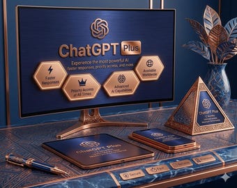 Chat GPT Plus - 12 Month Subscription - Fast and Guaranteed access