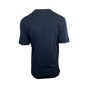 Tommy Bahama Men's Blue Note T-Shirt V-Neck Bali Skyline Blue Logo Tee (S41) Gift image 3