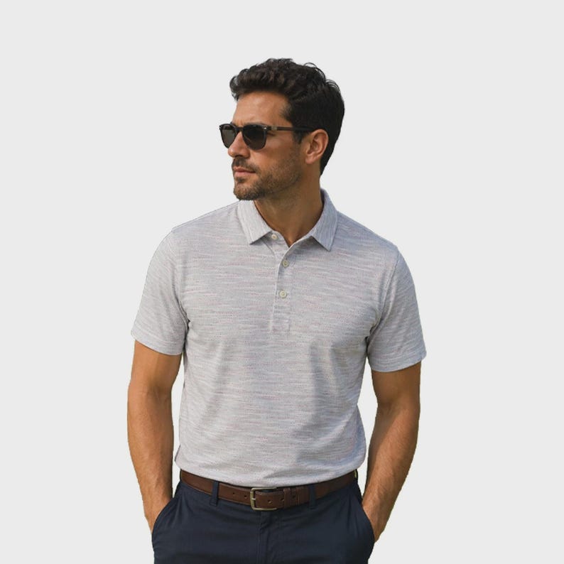 Tommy Bahama Men's Festival T-Shirt Ocean Sails Knit Polo 3 Buttons S/S (S63) Gift image 1