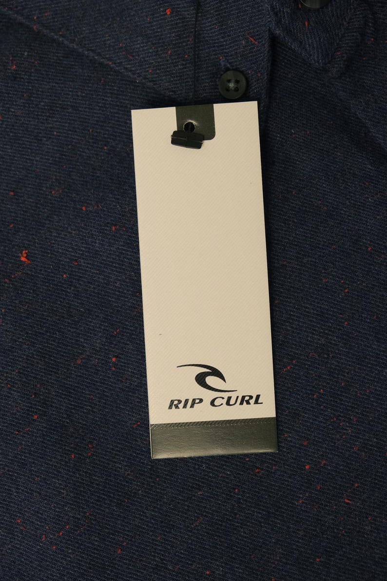 Rip Curl Men's Navy Red Spot S/S Woven Shirt (S02) Gift image 6