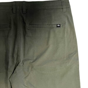 Pantalón Rip Curl para hombre, negro - verde oliva oscuro, estilo chino clásico de surf elástico (S01), (S02) Regalo imagen 9