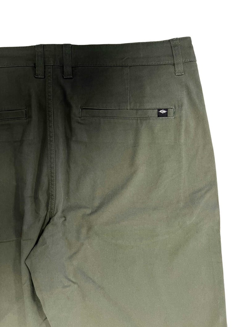 Pantalón Rip Curl para hombre, negro - verde oliva oscuro, estilo chino clásico de surf elástico (S01), (S02) Regalo imagen 9