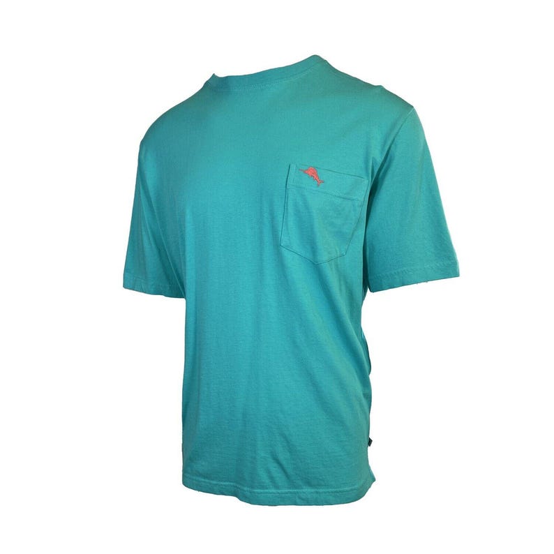Tommy Bahama Men's Ming Jade T-Shirt Crew Neck Bali Skyline Pink Logo Tee (S34) Gift image 2