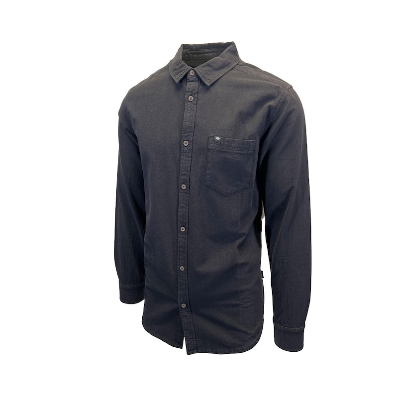 Rip Curl Men's Black Shirt Classic Surf Washed Long Sleeve (S17) Gift image 2