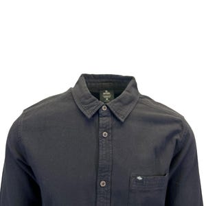 Rip Curl Men's Black Shirt Classic Surf Washed Long Sleeve (S17) Gift image 5