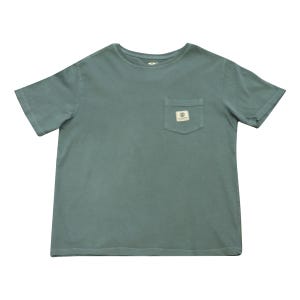Element Boy's T-Shirt Yale Blue Pocket Logo Patch S/S (S01) Gift
