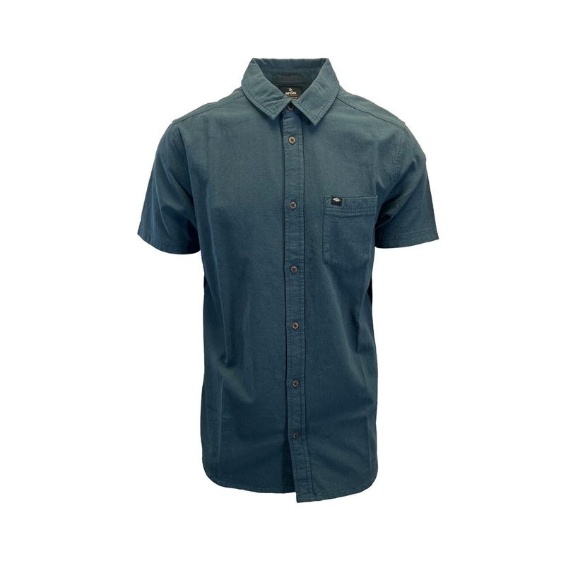 Rip Curl Herr Svart & Furu Nattskjorta Classic Surf Washed S/S (S15 - S16) Gåva bild 2
