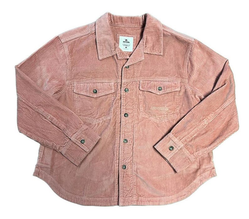 Rip Curl Women's Dusty Rose Jacket Stevie Cord Shirt (S01) Gift image 1
