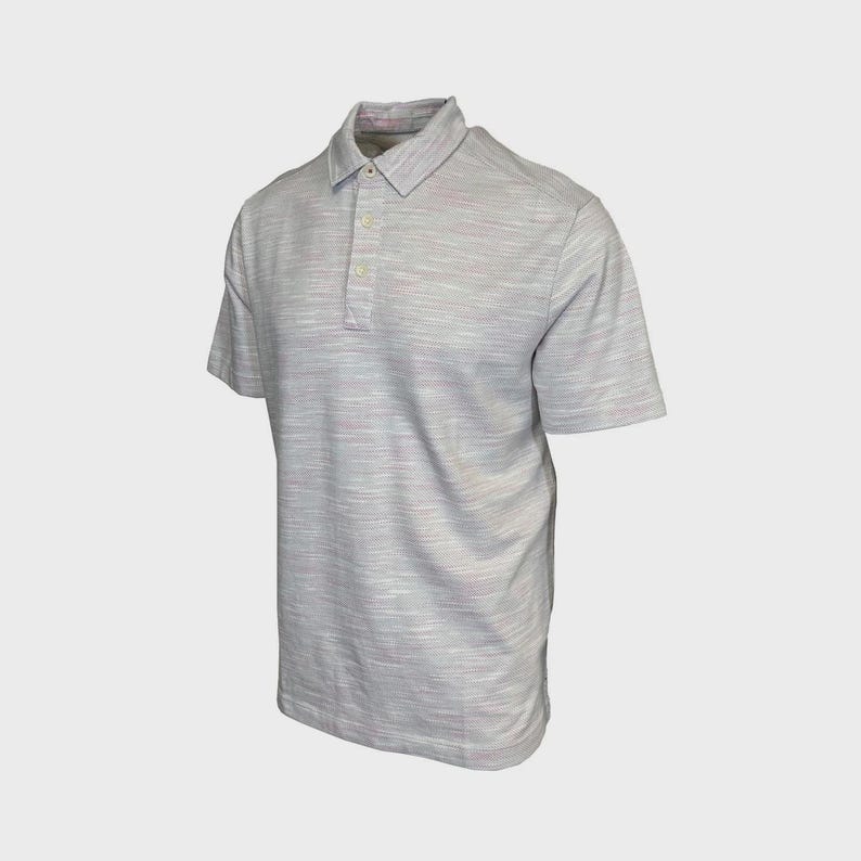 Tommy Bahama Men's Festival T-Shirt Ocean Sails Knit Polo 3 Buttons S/S (S63) Gift image 4