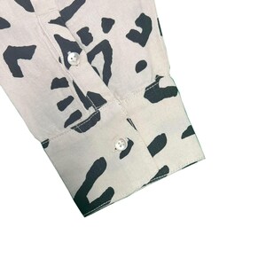 Camicia da donna Rip Curl color bianco sporco con stampa all-over "The Search" a maniche lunghe (S02) - Regalo immagine 4