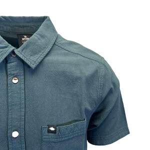Rip Curl Herr Svart & Furu Nattskjorta Classic Surf Washed S/S (S15 - S16) Gåva bild 6