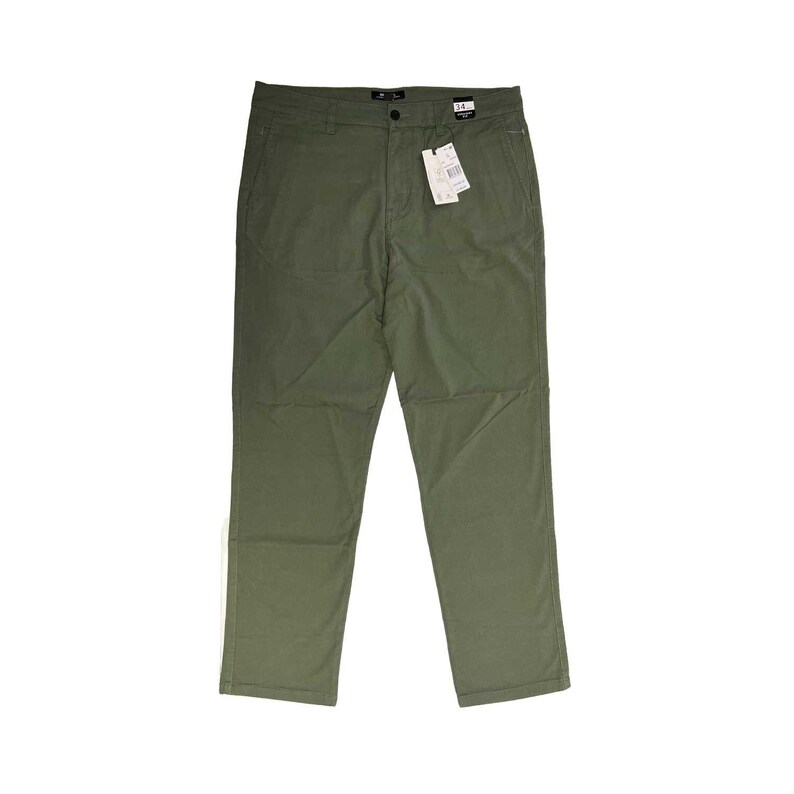 Pantalón Rip Curl para hombre, negro - verde oliva oscuro, estilo chino clásico de surf elástico (S01), (S02) Regalo imagen 2