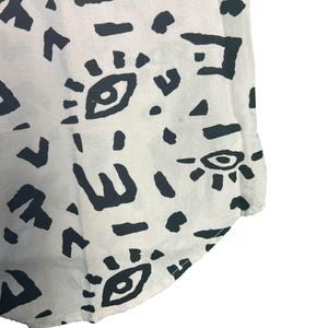 Camicia da donna Rip Curl color bianco sporco con stampa all-over "The Search" a maniche lunghe (S02) - Regalo immagine 7
