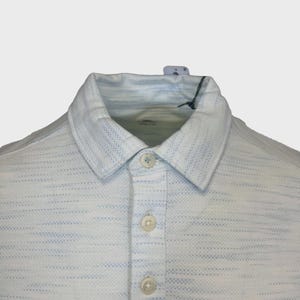 Tommy Bahama Men's Air Blue T-Shirt Ocean Sails Knit Polo 3 Buttons S/S (S62) Gift image 7
