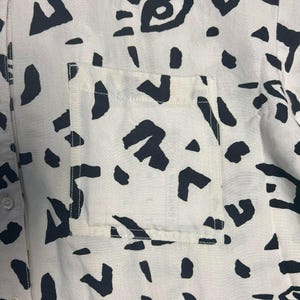 Camicia da donna Rip Curl color bianco sporco con stampa all-over "The Search" a maniche lunghe (S02) - Regalo immagine 6