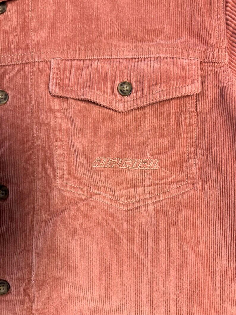 Rip Curl Women's Dusty Rose Jacket Stevie Cord Shirt (S01) Gift image 7