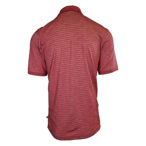 Tommy Bahama Men's DK Havana Pink Striped Performance Polo T-Shirt S/S (S07) Gift image 3