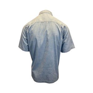 Tommy Bahama Men's Big Sky Blue Shirt Button Up Short Sleeve (S09) Gift image 3