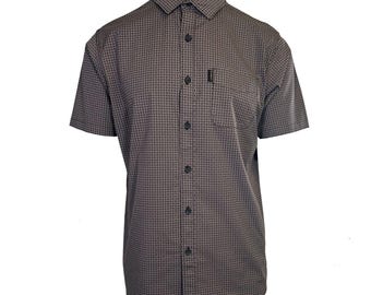 Ariat Herren Hemd braun Milo Stretch Modern Fit Button Up S / S (S31) Geschenk