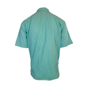 Tommy Bahama Men's Gentle Breeze Teal Green Shirt Logo Short Sleeve Button (S02) Gift image 3