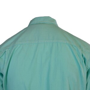 Tommy Bahama Men's Gentle Breeze Teal Green Shirt Logo Short Sleeve Button (S02) Gift image 10