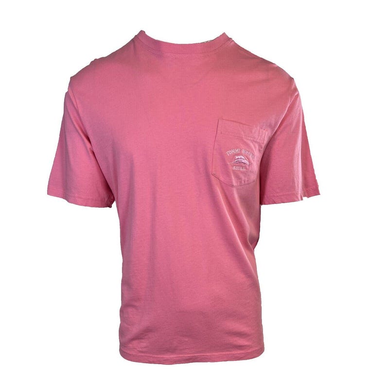 Tommy Bahama Men's Rose Blush T-Shirt Relax Crew Neck Bali Skyline Tee (S39) Gift image 1
