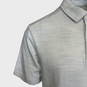 Tommy Bahama Men's Air Blue T-Shirt Ocean Sails Knit Polo 3 Buttons S/S (S62) Gift image 8