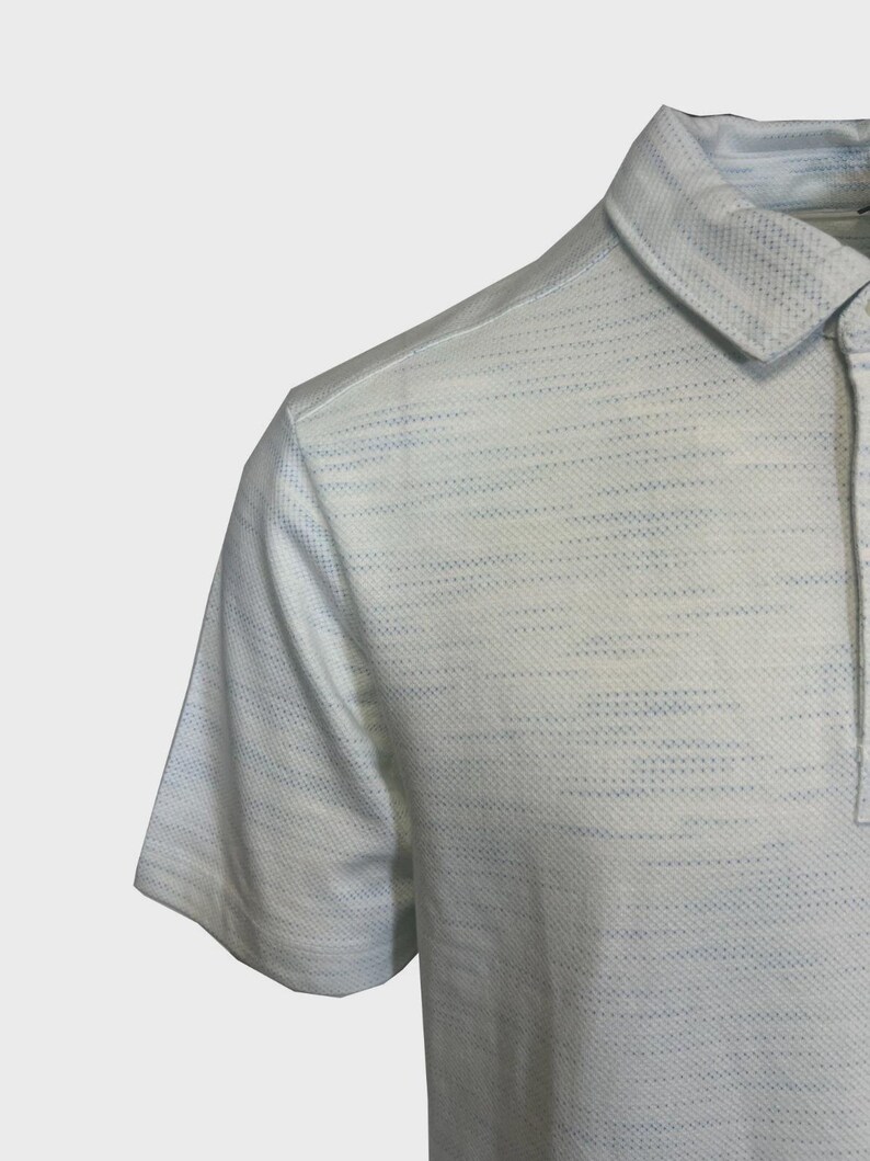 Tommy Bahama Men's Air Blue T-Shirt Ocean Sails Knit Polo 3 Buttons S/S (S62) Gift image 8