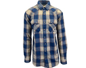 Ariat Men's White Pepper Shirt Howie Retro Fit Long Sleeve (S42) Gift