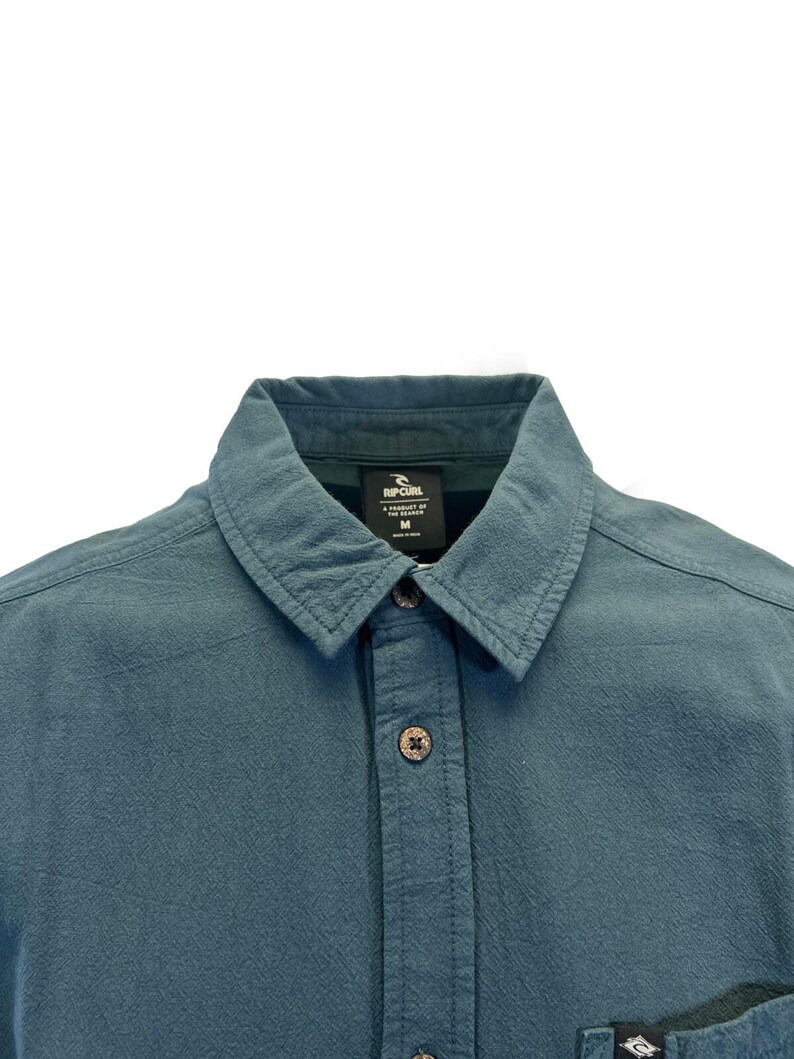 Rip Curl Herr Svart & Furu Nattskjorta Classic Surf Washed S/S (S15 - S16) Gåva bild 5