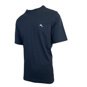 T-shirt girocollo da uomo Tommy Bahama blu navy con logo Bali Skyline blu (S53) - Regalo immagine 2