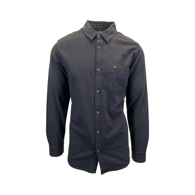 Rip Curl Men's Black Shirt Classic Surf Washed Long Sleeve (S17) Gift image 1