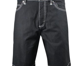 Rip Curl Men's Shorts Sonic Bloom Carpenter Walkshort Black Denim (S01) Gift