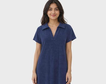 Tommy Bahama Women's Coastline Dress Suncoast Loop Terry Polo S/S (S06) Gift